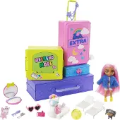 Barbie Extra Huisdieren en Mini's Speelset - Speelfigurenset