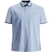 Jack & Jones Paulos Plus Size Korte Mouw Poloshirt