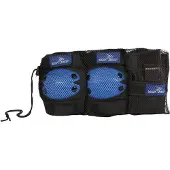 Street Rider Beschermset M - Blauw, 6dlg.