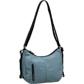 Mandarina Duck schoudertas rugzak Hunter Hobo Bag Summer Fog blauwgrijs