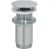 Tiger Wastafel/fonteinplug open verlengd 5/4" 30-55 mm chroom