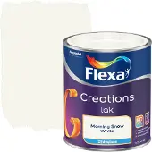 Flexa Creations lak morning snow zijdeglans 750 ml