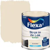 Flexa Strak in de lak voor buiten zandbeige zijdeglans 750 ml
