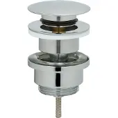 Tiger Universele Wastafelplug Pop-up Chroom