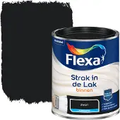 Flexa Strak in de lak zwart zijdeglans 750 ml