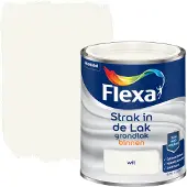 Flexa Strak in de lak grondverf wit 750 ml