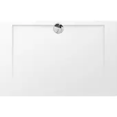 Allibert - Douchebak - Slim 140 X 90 Cm - Polybeton - Wit