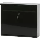 V-Part - Wandbrievenbus Granadan - Galvanized steel Powder Coated - zwart - Brievenbus