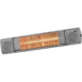 Eurom Heat en Beat met Bluetooth Speakers Grijs