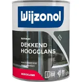 Wijzonol Dekkend Hoogglans 9450 Zwart 750ml