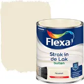 Flexa Strak in de lak voor buiten roomwit hoogglans 750 ml