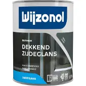 Wijzonol Dekkend Zijdeglans 9450 Zwart 750ml