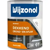 Wijzonol Dekkend Halfglans 9235 Roomwit 750ml
