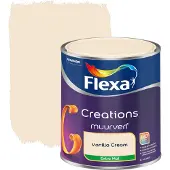 Flexa Creations Muurverf - Extra Mat - Vanilla Cream - 1l