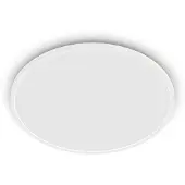 Philips LED Plafondlamp | Superslim | Ø 25 cm | Rond | 2700K | IP20 | Wit | Dimbaar | 15W