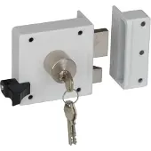 Nemef veiligheidsoplegslot 4154/02 RECHTS - Doornmaat 50 mm - SKG** - In zichtverpakking