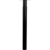 Duraline Meubelpoot Verstelbaar Staal 5,6x70-110cm Zwart