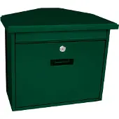 V-Part - Wandbrievenbus Zamoran - Galvanized Steel Powder Coated - groen - Brievenbus