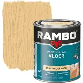 Rambo Pantserlak Vloer Transparant Zijdeglans 0000 Kleurloos 0,75l