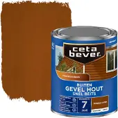 Cetabever gevel & kozijn snel beits transparant donker eik zijdemat 750 ml