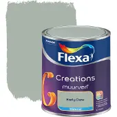 Flexa Creations muurverf early dew zijdemat 1 liter