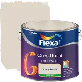 Flexa Creations muurverf sandy beach extra mat 2,5 liter