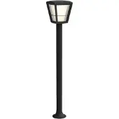 Philips Econic sokkellamp White and Color Zwart hoog