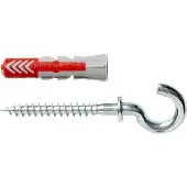 Fischer Deuvels - - Duopower 10x50 - Ronde haak - Set van 2