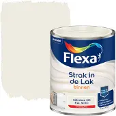 Flexa Strak in de lak voor binnen ral 9010 gebroken wit hoogglans 750 ml