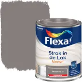 Flexa Strak in de lak voor binnen leisteengrijs hoogglans 750 ml