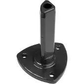 Giardino Conische Voet Voor Paal Zwart 4,8cm