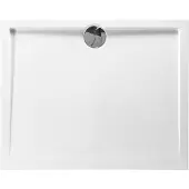 Allibert - Douchebak - Slim 100 X 80 Cm - Polybeton - Wit