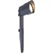 Lutec LED prikspot EXPLORER, donkergrijs, Ø 9 cm, IP54 EXPLORER, alu / grijs / zink, Aluminium, Modern, buitenlamp