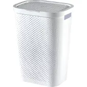 Curver infinity wasbox dots 60 liter wit