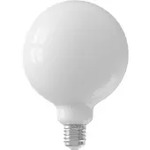 Calex Slimme Lamp - Wifi LED Verlichting - E27 Globe 12,5cm Lichtbron - Dimbaar - RGB en Warm Wit licht - 5,5W