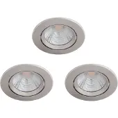 Philips Inbouwspot Sparkle Nikkel 5,5w 3 Stuks