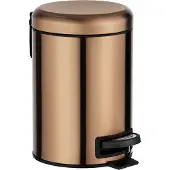Wenko Leman afvalemmer 3 liter RVS koper