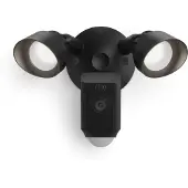 Ring Floodlight Cam Wired Plus Zwart