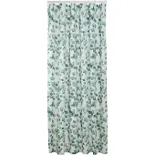 Sealskin Ayra Douchegordijn 180x200 cm - Polyester - Groen / Wit