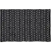 Sealskin Badmat Boho 60x90 cm Polyester / Katoen Zwart
