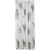 Sealskin Birds Douchegordijn 180x200 Cm Polyester Zwart / Wit