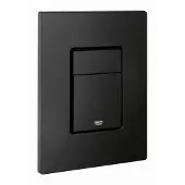 GROHE Even bedieningsplaat dual flush 2 knops mat zwart 38966KF0