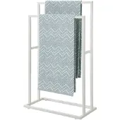 Sealskin Carré handdoekrek vrijstaand 48x78.5x24cm mat wit