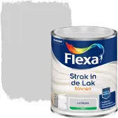 Flexa Houtlak Strak In De Lak - Mat - Lichtgrijs - 750ml