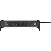 Brennenstuhl Bureau stekkerdoos - 4-voudig -