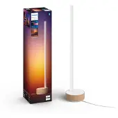 Philips gradient Signe tafellamp - White and Color - Hout