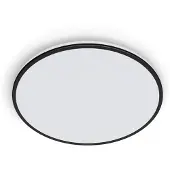 Philips Ozziet plafondlamp - rond - zwart - 22W 27K