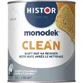 Histor Monodek Muurverf Clean 1 LTR - Wit