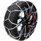 Carpoint Sneeuwkettingen RVX-225 – 16 mm – Set van 2 – Kruisspoor – Eenvoudige Montage – Inclusief Opbergtas