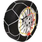 Carpoint Sneeuwkettingen KNS-50 – 9mm – Set van 2 – Kruisspoor – Eenvoudige Montage – Inclusief Tas & Accessoires